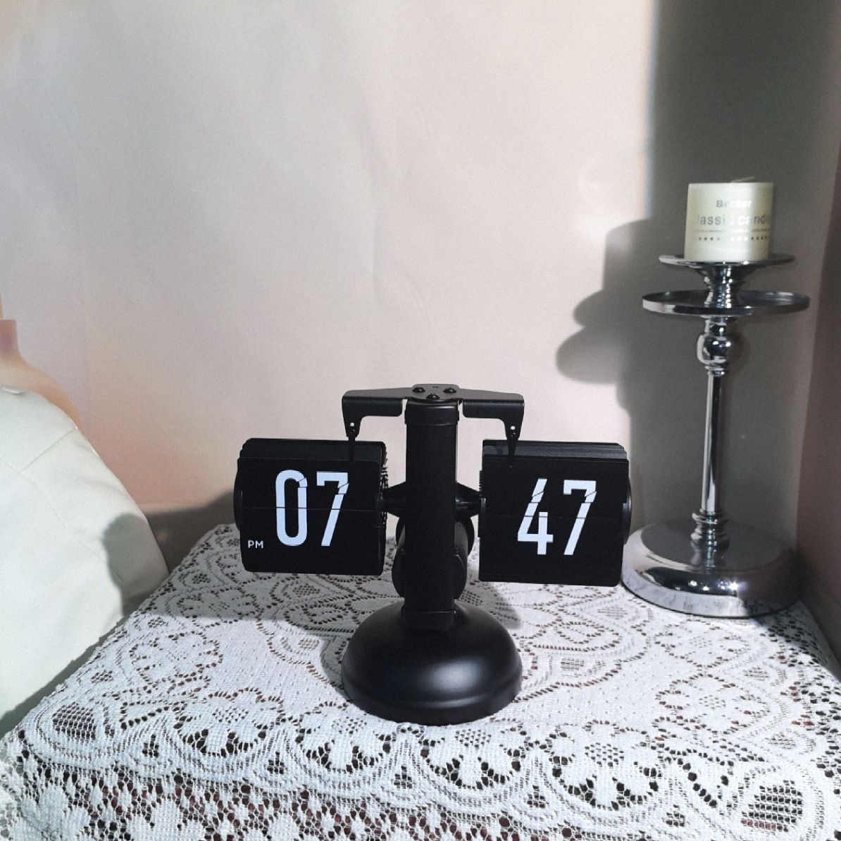 Styled and Premium Flip Clock (PVC Metal)