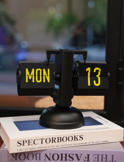 Styled and Premium Flip Clock (PVC Metal)