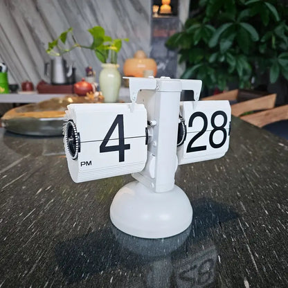 Styled and Premium Flip Clock (PVC Metal)